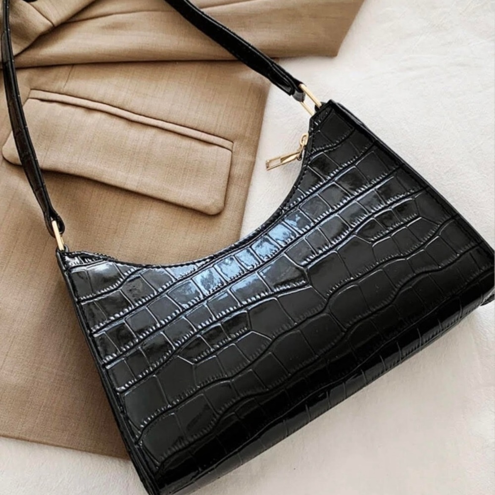 Croc Baguette Bag